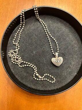 LAGOS Silver Multi-Heart Pendant Necklace